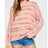 Sew Cute Pink Sweater