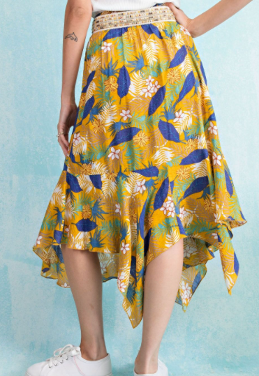 Tropic Yellow Skirt