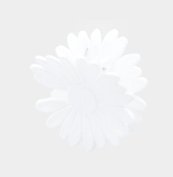 Yellow Flower Hair Clip