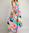 Tropical Printed Cami Dress
