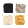 Cotton Crocheted Pot Holder - DRAMA