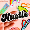 Hustle Sticker