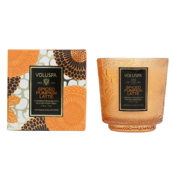 Spiced Pumpkin Latte - Petite Pedestal Candle