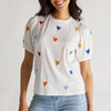 Rainbow Heart Top