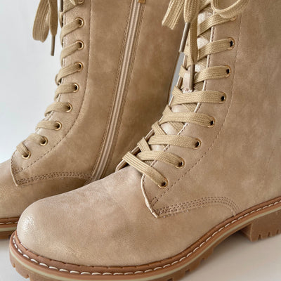 FOMO Lace Up Bootie